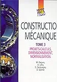 Construction mécanique tome 3