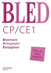 Bled Cp/ CE1 : Corrigés des exercices du livre élève