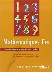 Mathématiques 1ère ES - Enseignement obligatoire et option