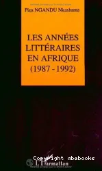 Les années littéraires en Afrique