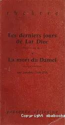 Les Derniers jours de Lat Dior ; La Mort du Damel