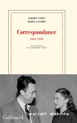 Correspondance 1944-1959 : Albert Camus-Maria Casarès