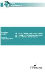 La Justice pénale internationale au prisme du parcours judiciaire de Jean-Pierre Bemba Gombo