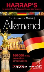 Dictionnaire poche Harrap's allemand